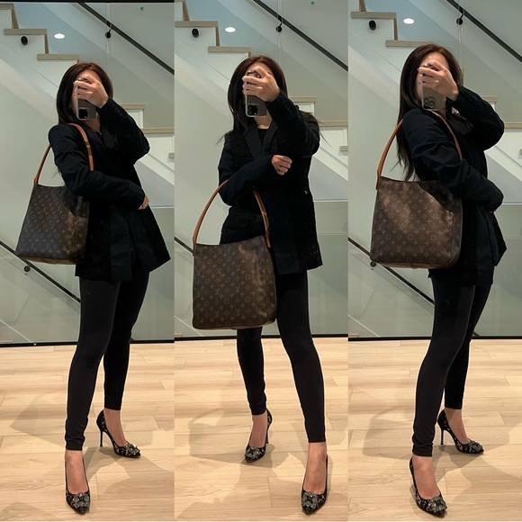 Authentic Louis Vuitton monogram Looping Gm - Picture 4 of 17